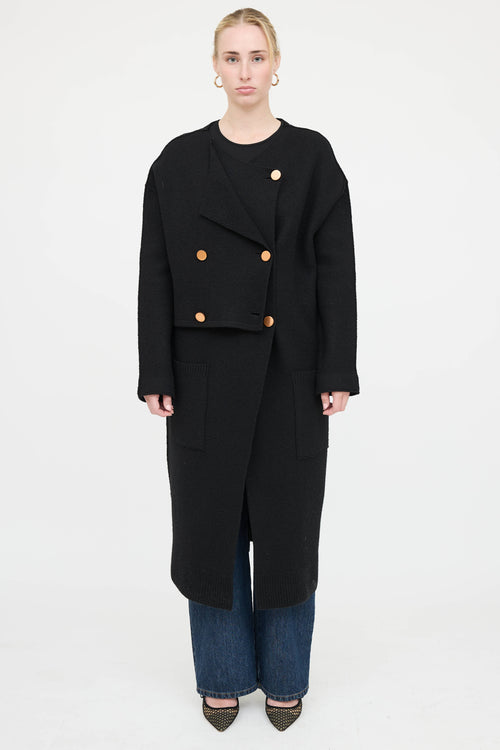 Proenza Schouler Wool Double Breasted Coat