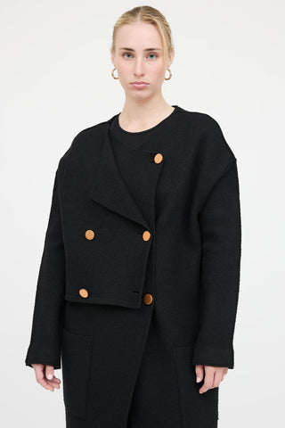 Proenza Schouler Wool Double Breasted Coat