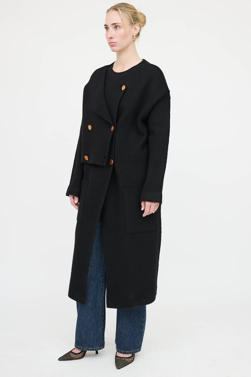 Proenza Schouler Wool Double Breasted Coat