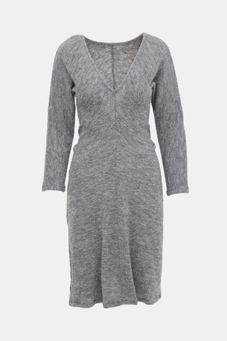 Proenza Schouler Bouclé Knit Midi Dress