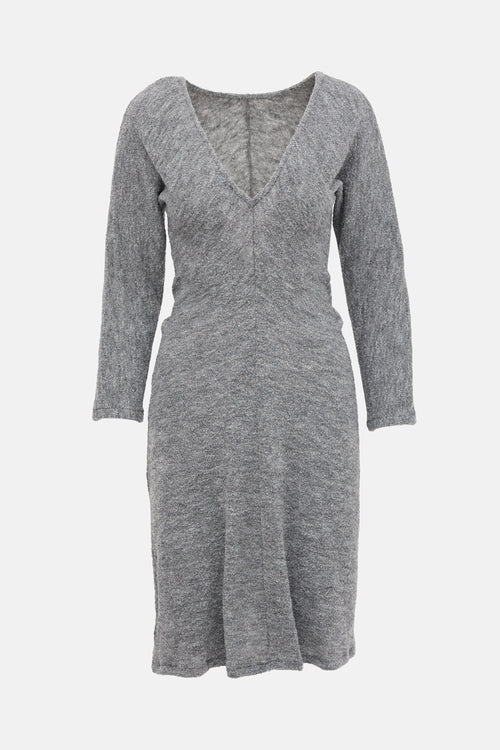 Proenza Schouler Bouclé Knit Midi Dress