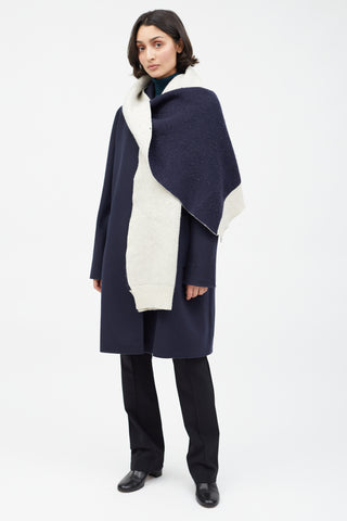 Hermès // Blue & Grey Photo Finish Silk Scarf – VSP Consignment