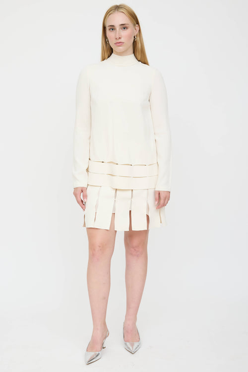 Proenza Schouler Cut Out Layered Dress