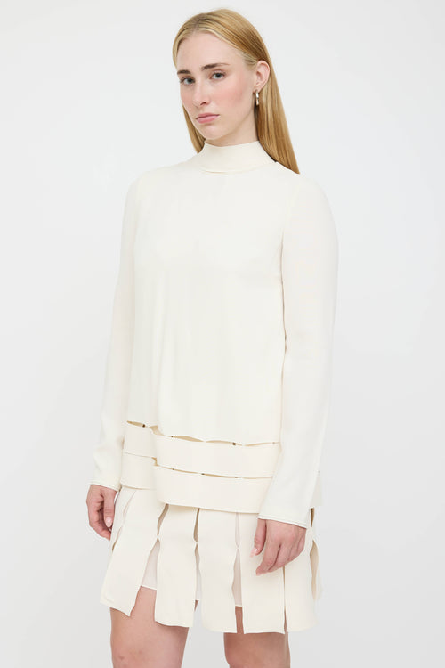 Proenza Schouler Cut Out Layered Dress