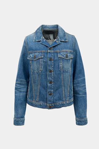 Proenza Schouler Distressed Denim Jacket