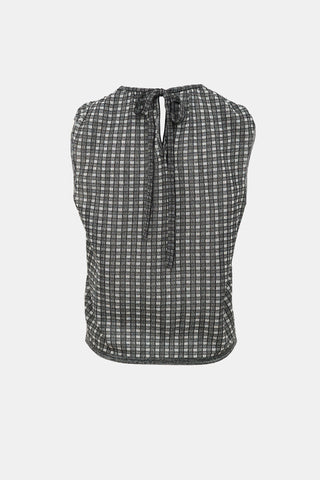 Proenza Schouler Knit Check Top