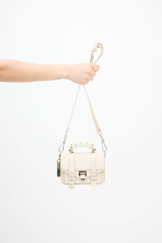 Leather Micro PS1 Crossbody Bag