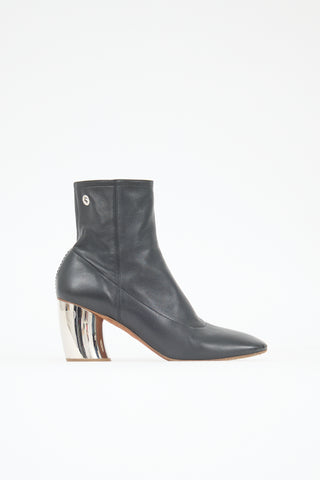Proenza Schouler Leather Mirror Heel Glove Boot