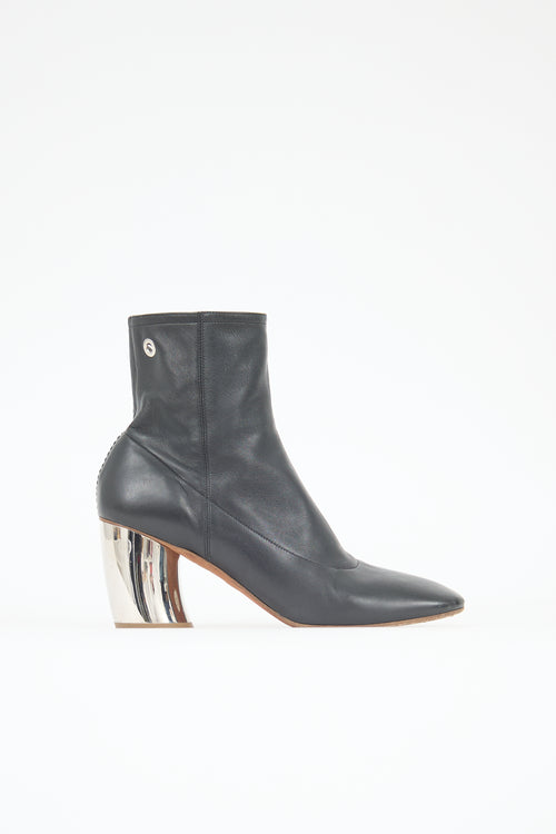 Proenza Schouler Leather Mirror Heel Glove Boot