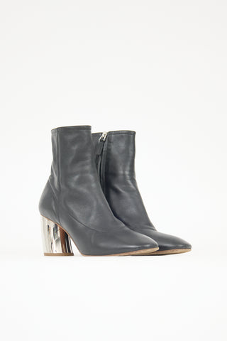 Proenza Schouler Leather Mirror Heel Glove Boot