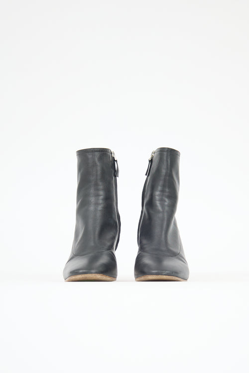 Proenza Schouler Leather Mirror Heel Glove Boot