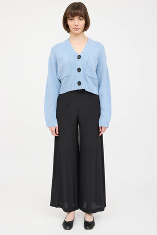 Proenza Schouler Cashmere Knit Cropped Cardigan