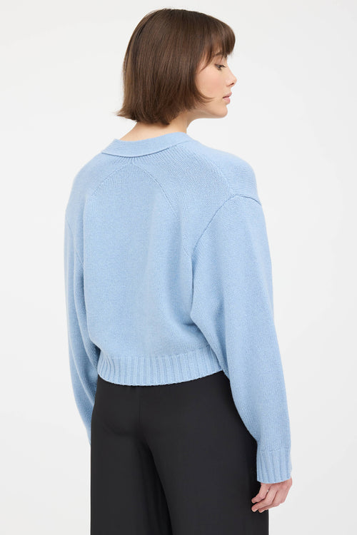 Proenza Schouler Cashmere Knit Cropped Cardigan