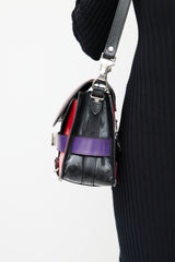 Proenza Schouler Red & Purple PS11 Leather Bag