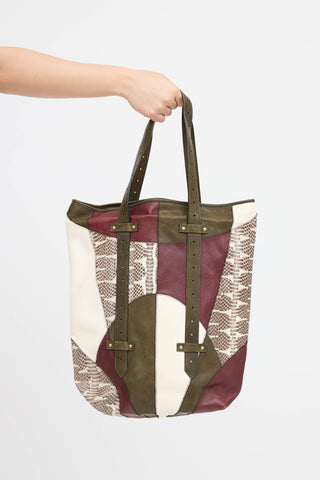 Proenza Schouler 2012  Patchwork Tote Bag