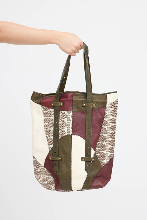 Proenza Schouler 2012  Patchwork Tote Bag