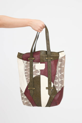 Proenza Schouler 2012 Patchwork Tote Bag