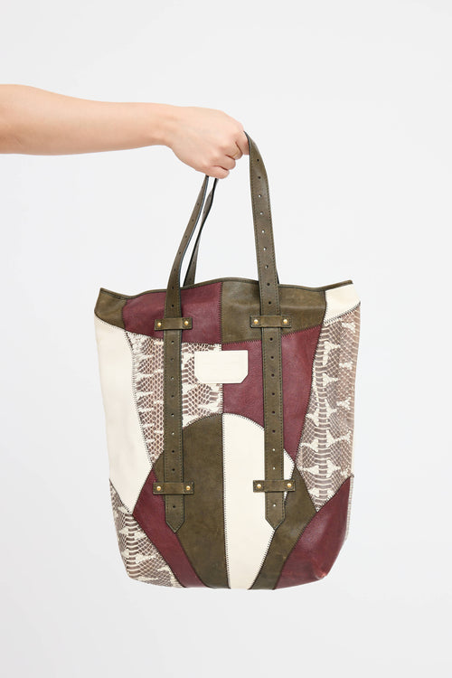 Proenza Schouler 2012 Patchwork Tote Bag