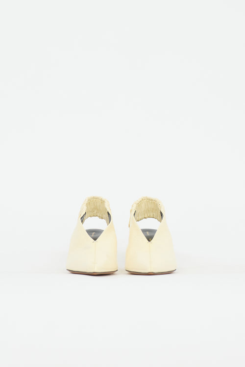 Proenza Schouler Crinkled Patent Heel