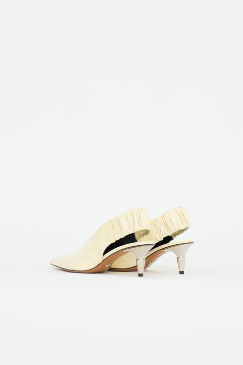 Proenza Schouler Crinkled Patent Heel