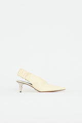 Proenza Schouler Crinkled Patent Heel
