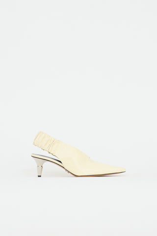 Proenza Schouler Crinkled Patent Heel