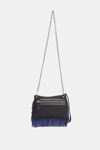 Proenza Schouler SS 2015 Leather Glycine Fringe Clutch