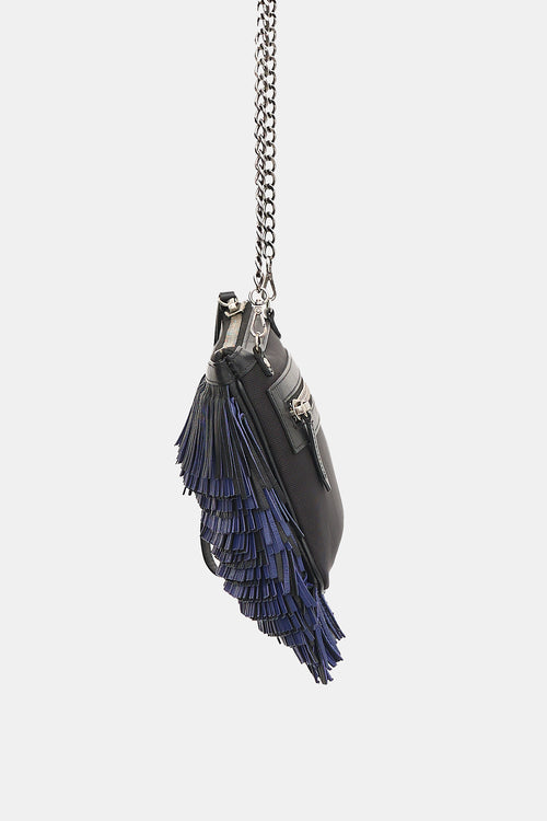 Proenza Schouler SS 2015 Leather Glycine Fringe Clutch