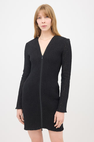 Proenza Schouler Smocked Eyelet Dress