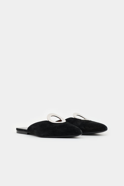 Proenza Schouler Suede Pointed Toe Mule