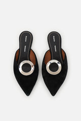 Proenza Schouler Suede Pointed Toe Mule