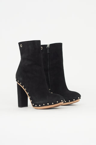 Proenza Schouler Suede Studded Boot
