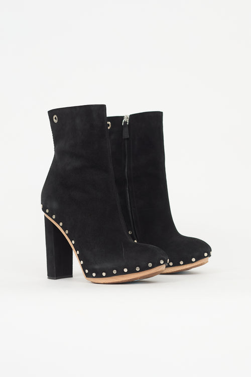 Proenza Schouler Suede Studded Boot