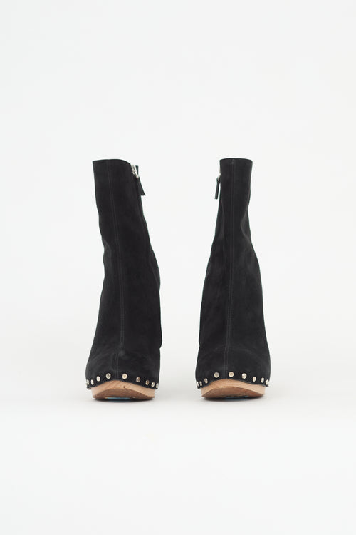 Proenza Schouler Suede Studded Boot