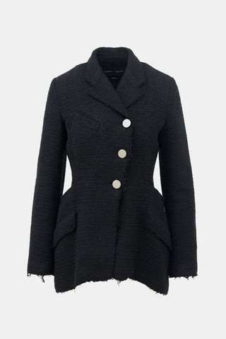 Proenza Schouler Tweed Panelled Blazer