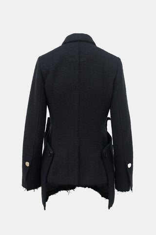 Proenza Schouler Tweed Panelled Blazer