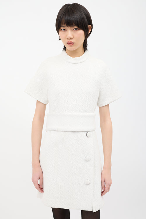 Proenza Schouler // Boucle Open Back Dress – VSP Consignment Proenza Schouler // Boucle Open Back Dress – VSP Consignment
