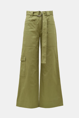Proenza Schouler White Label Belted Pant