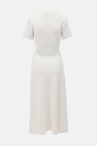 Proenza Schouler White Label Ribbed Midi Dress