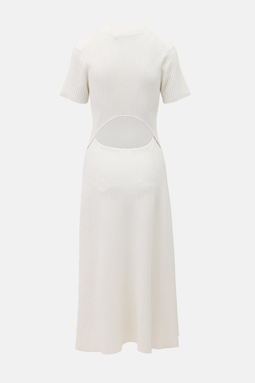 Proenza Schouler White Label Ribbed Midi Dress