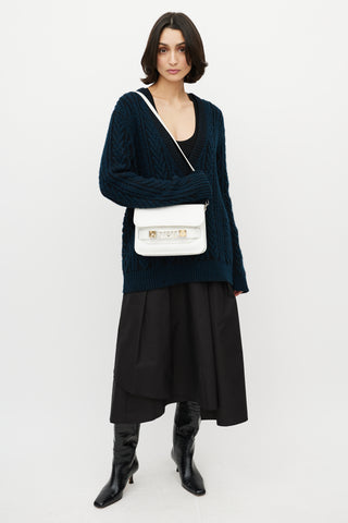 Proenza Schouler White Leather Mini PS11 Shoulder Bag