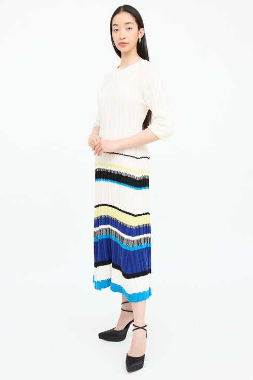 Proenza Schouler Striped Knit Dress