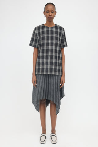 Proenza Schouler Wool Check Top
