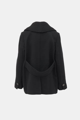 Proenza Schouler Wool Double Breasted Jacket