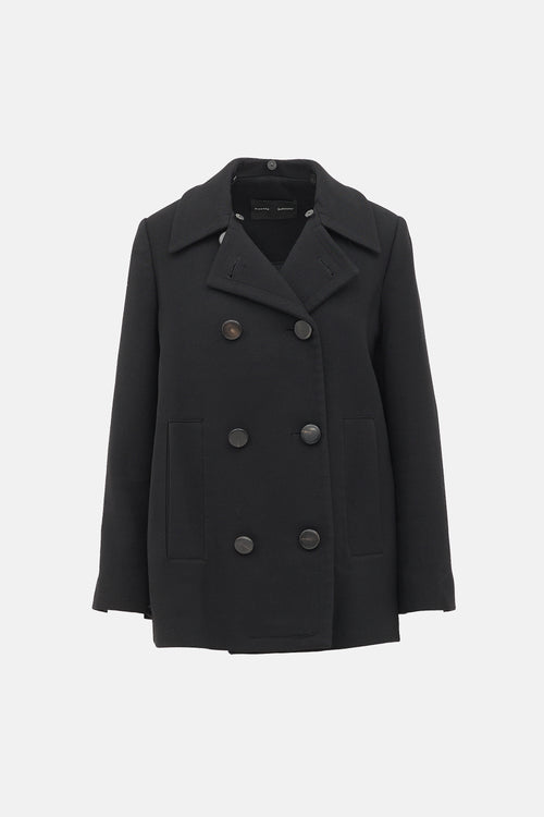 Proenza Schouler Wool Double Breasted Jacket
