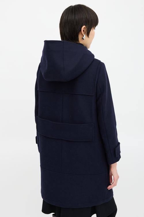 Proenza Schouler Wool & Fur Trimmed Coat