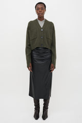 Proenza Schouler Cashmere Cropped Cardigan