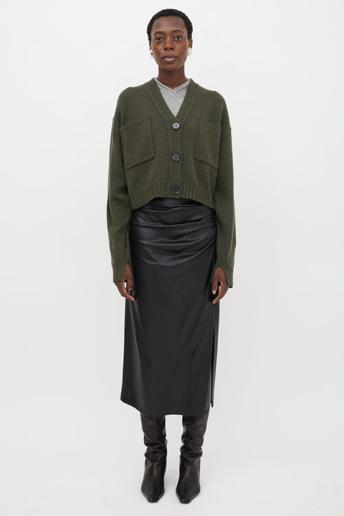Proenza Schouler Cashmere Cropped Cardigan