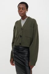Proenza Schouler Cashmere Cropped Cardigan