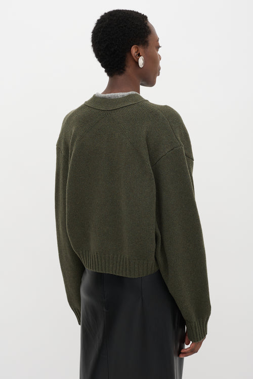 Proenza Schouler Cashmere Cropped Cardigan